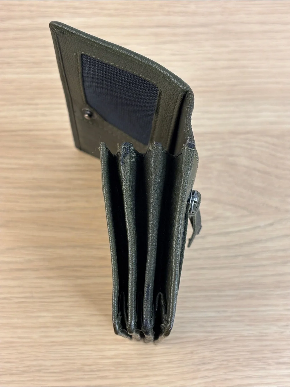 Spikes & Sparrow‎ High Quality Green Leather Wallet